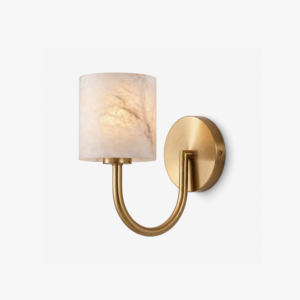 Sedgewick Aplique de pared de alabastro