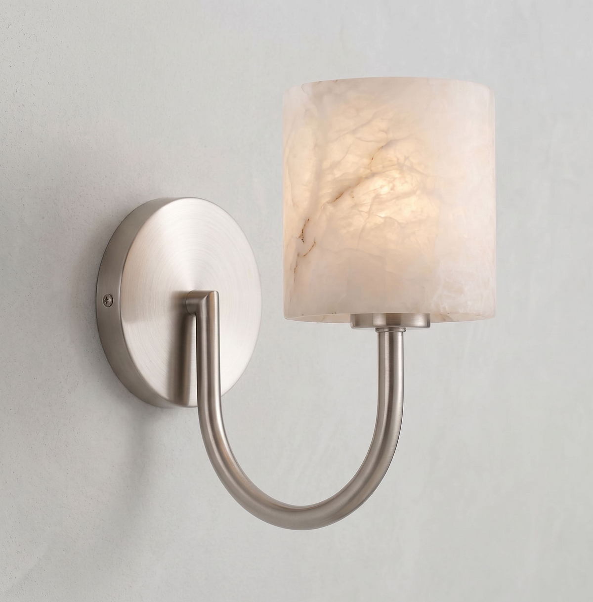 Sedgewick Aplique de pared de alabastro