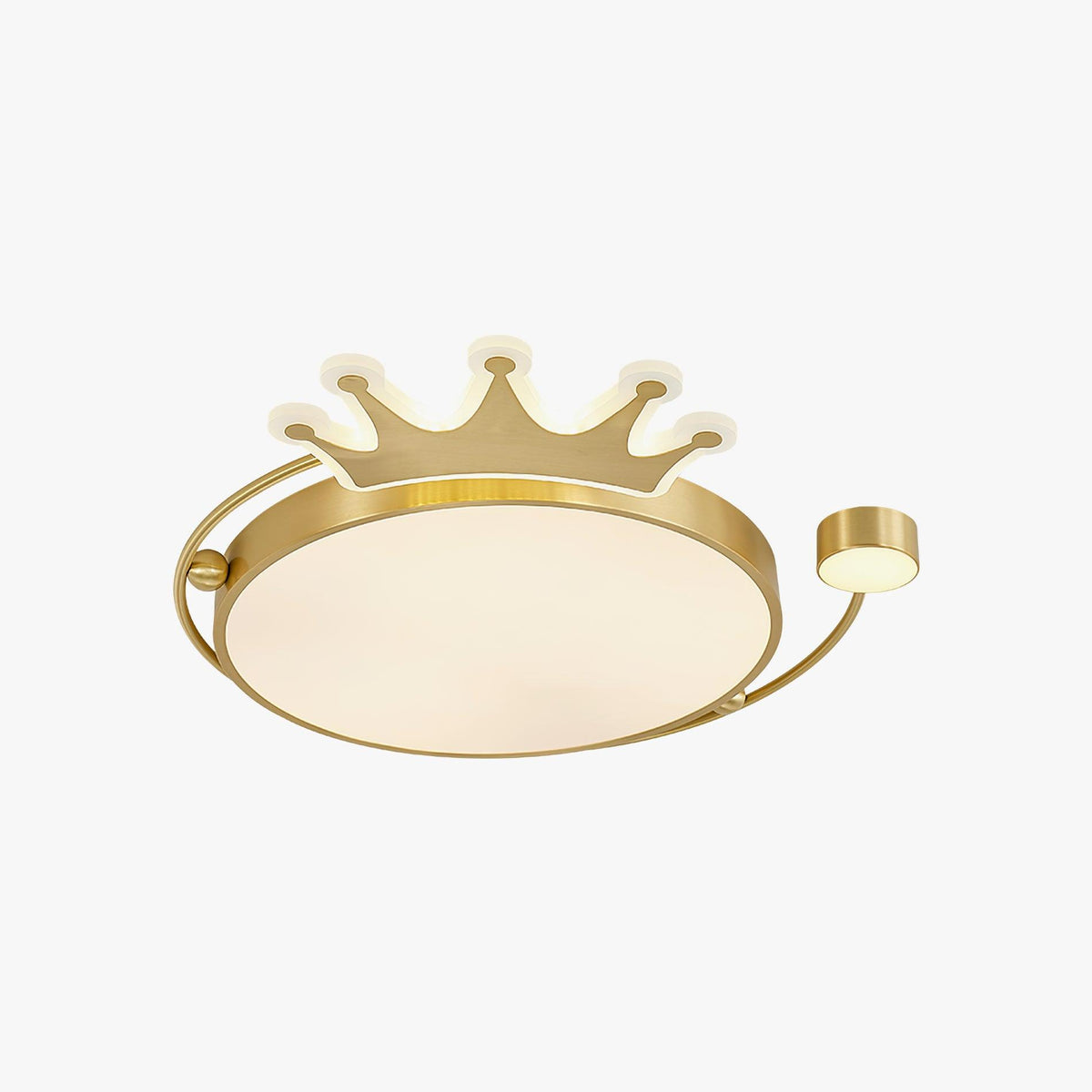 Aloror lámpara de techo de estilo clásico Art Crown