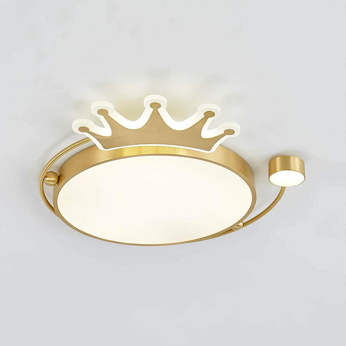 Aloror lámpara de techo de estilo clásico Art Crown