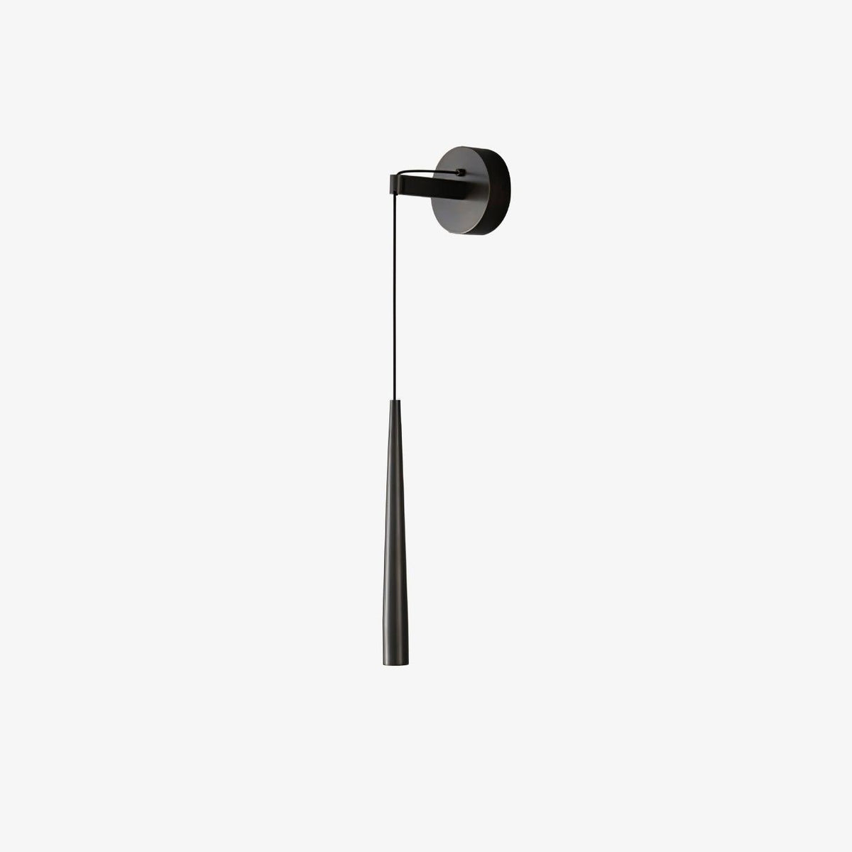 Dava aplique de pared moderno minimalista cónico de cristal