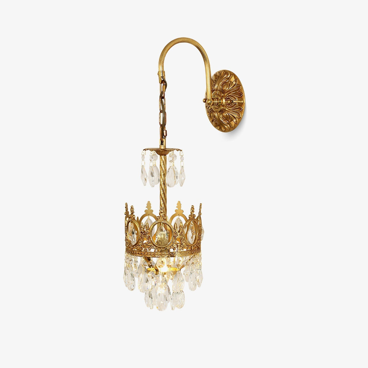 Aplique de pared cristal Crown