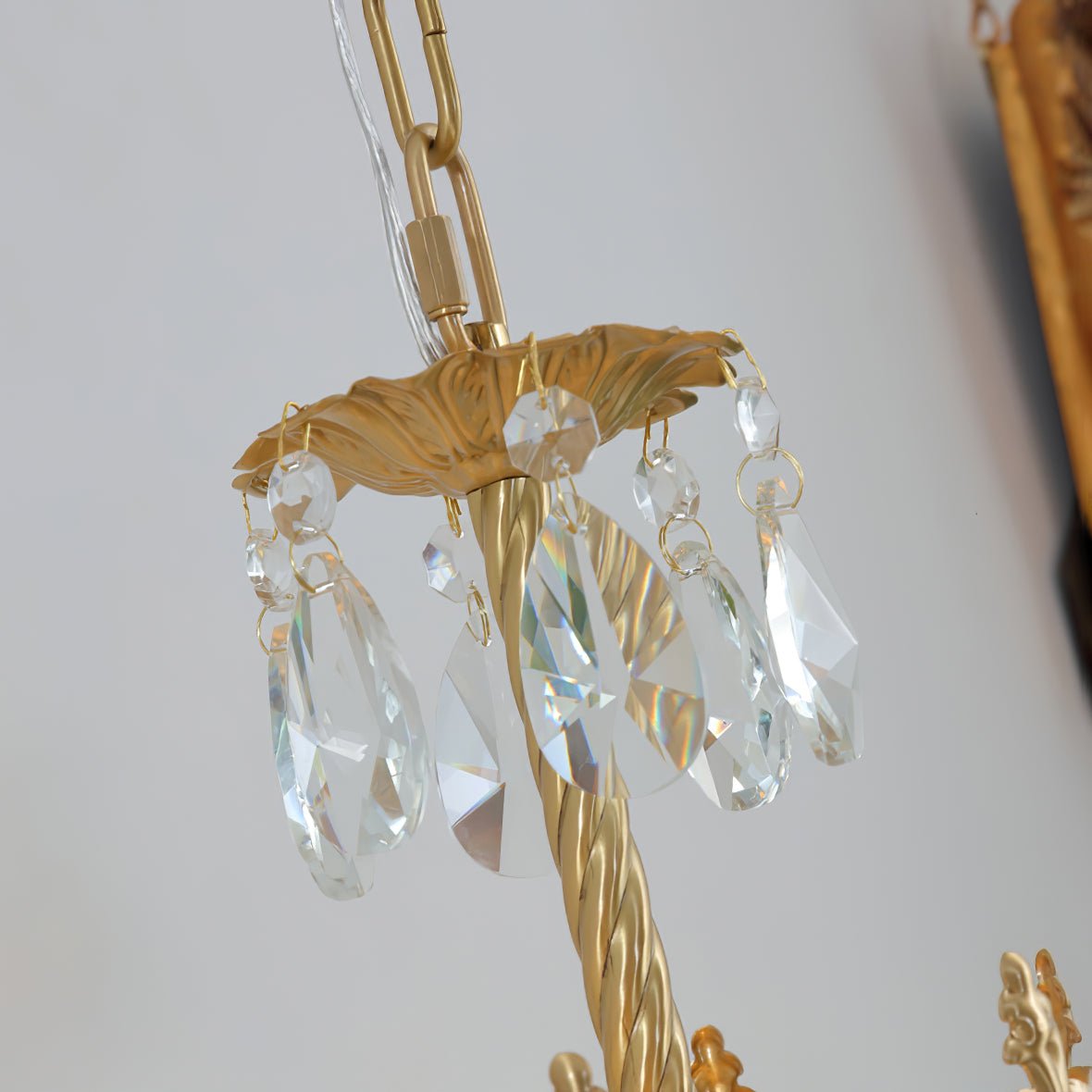 Aplique de pared cristal Crown