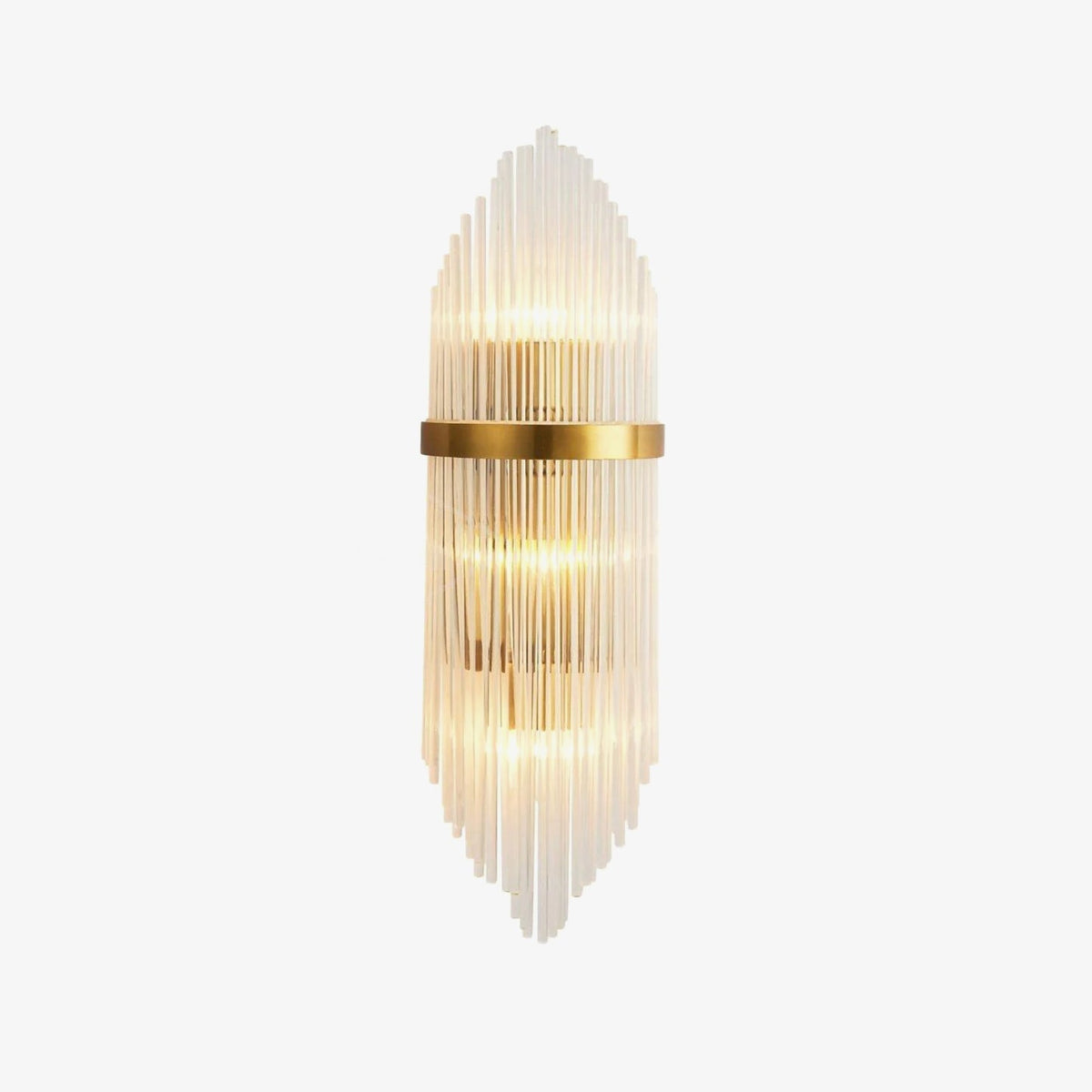 Greshen aplique de pared postmoderno de lujo con cristal