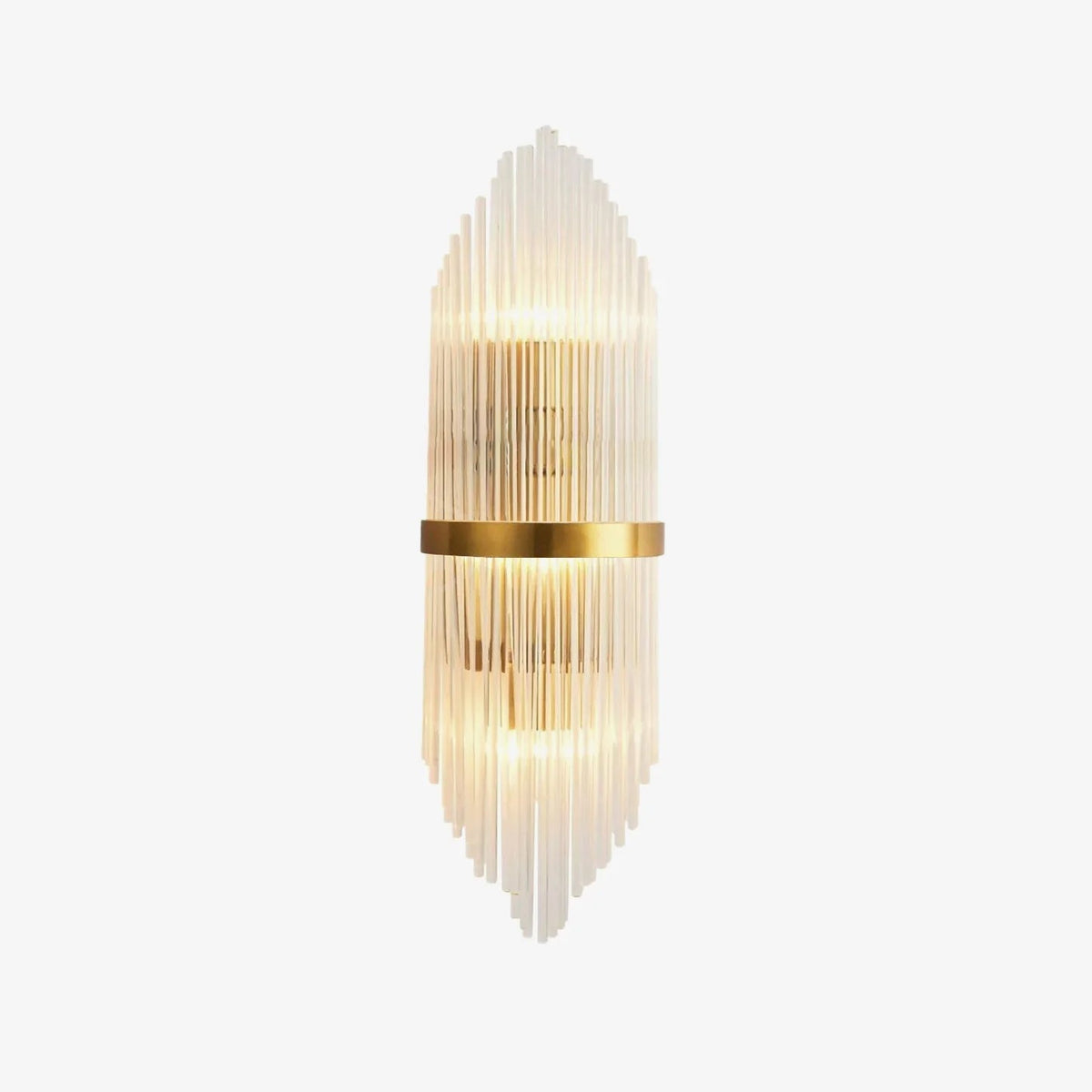 Greshen aplique de pared postmoderno de lujo con cristal