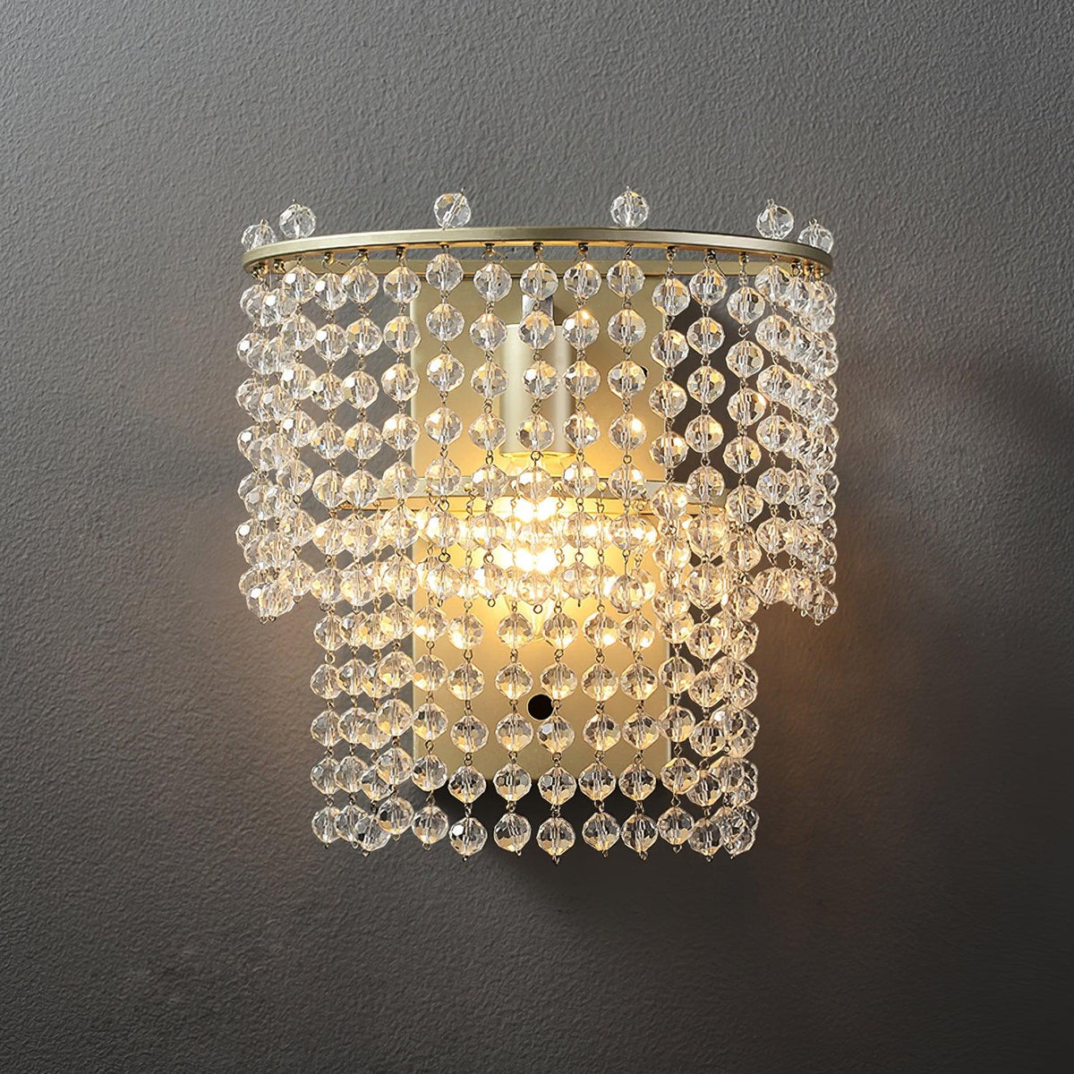 Cyranise aplique de pared de cristal
