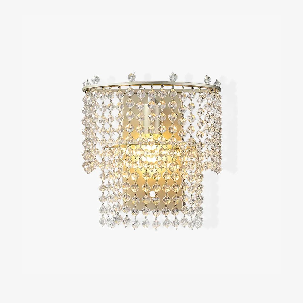 Cyranise aplique de pared de cristal