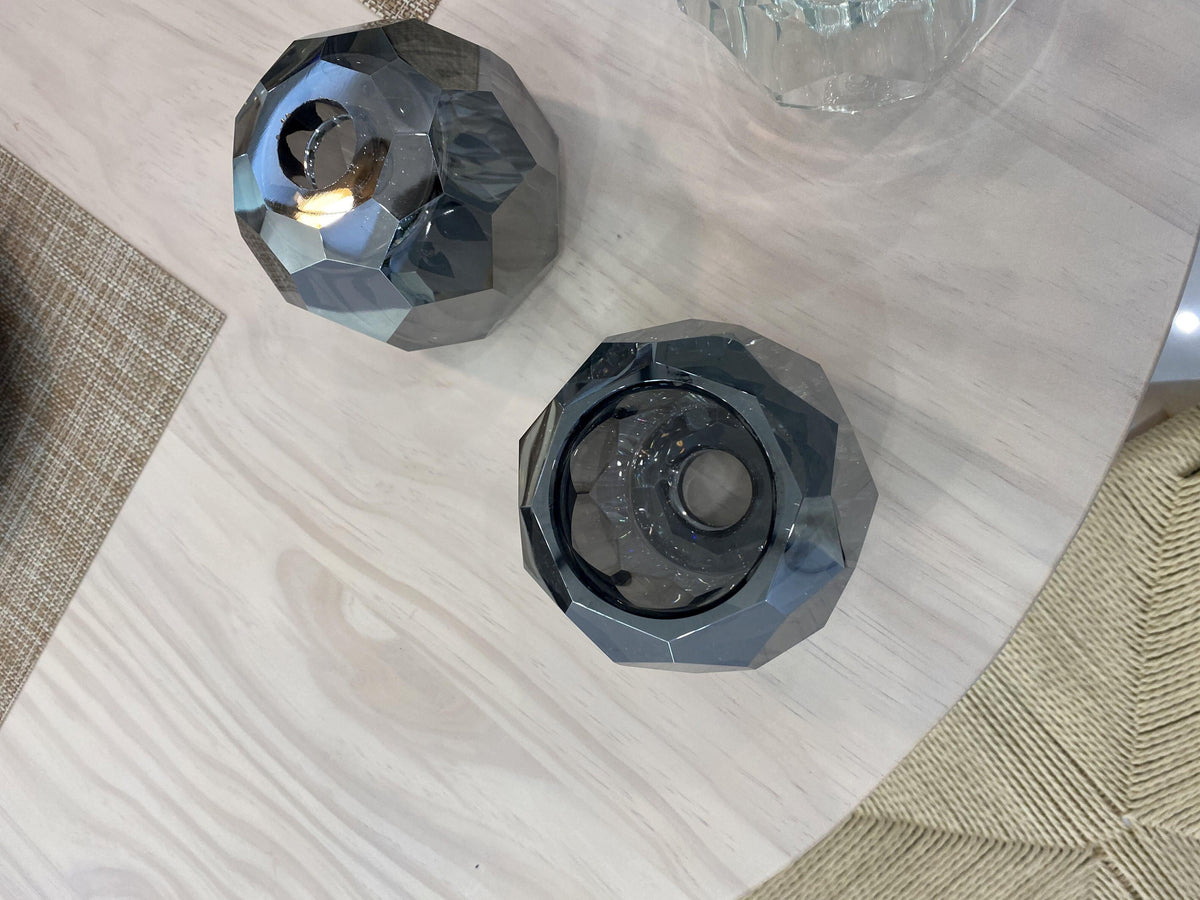 Thalyn lámpara colgante Bola de cristal agrupación en latón
