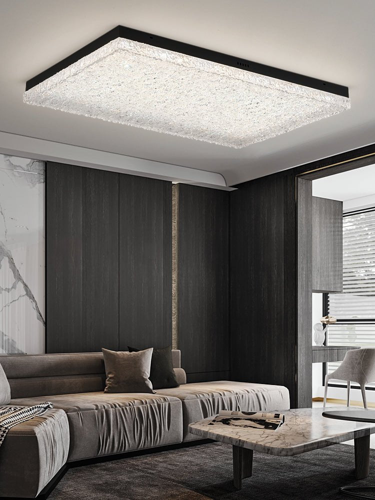 Cevineth lámpara de techo moderna minimalista de resina