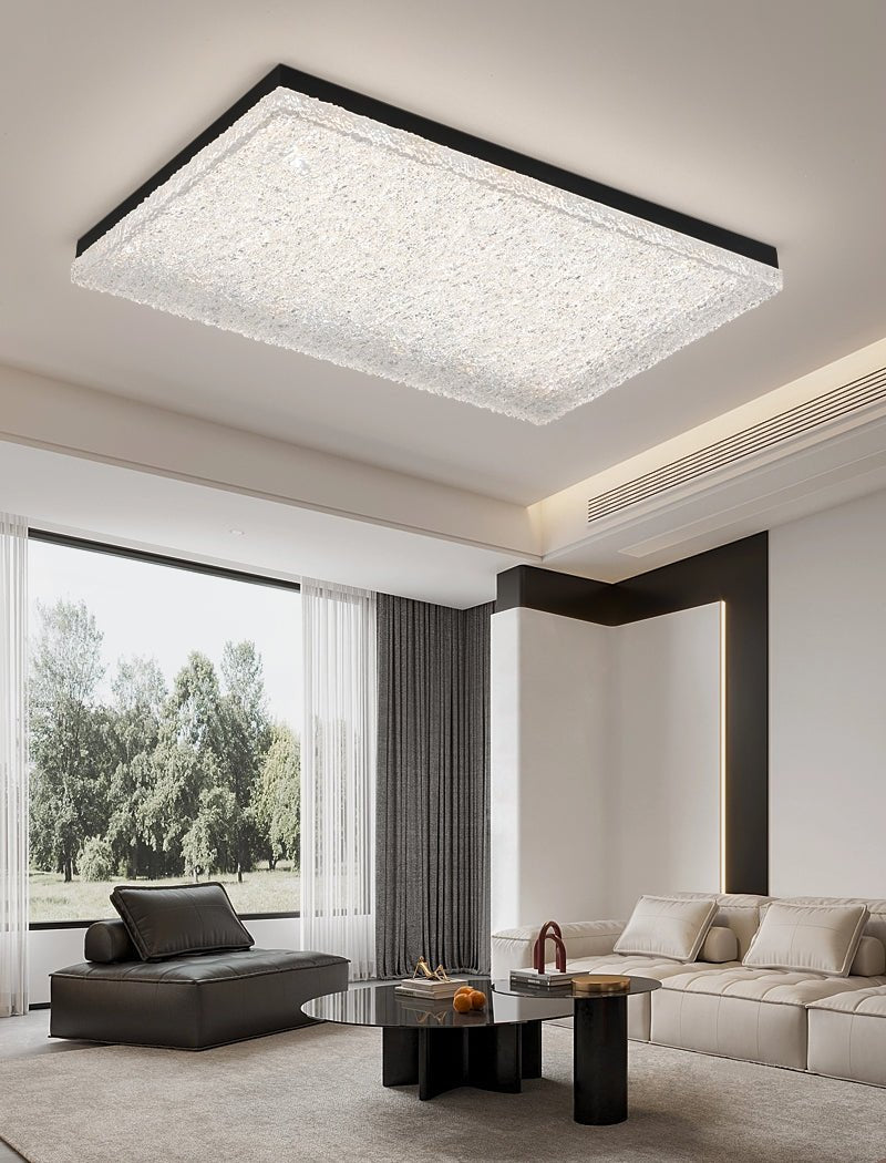 Cevineth lámpara de techo moderna minimalista de resina