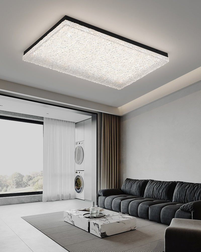 Cevineth lámpara de techo moderna minimalista de resina
