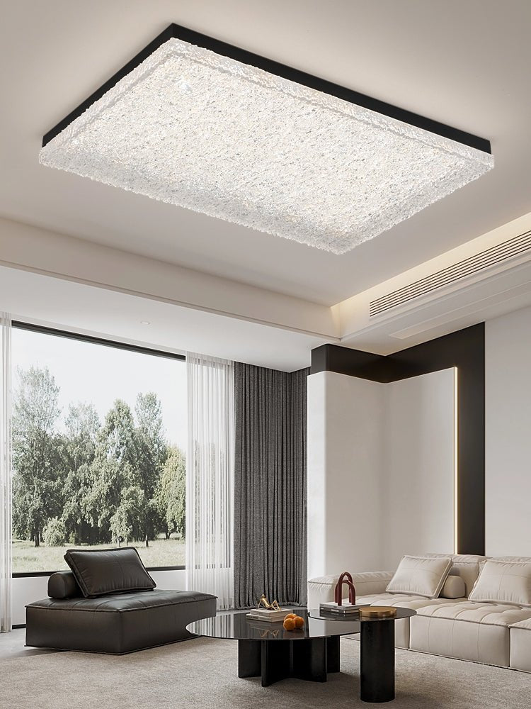 Cevineth lámpara de techo moderna minimalista de resina
