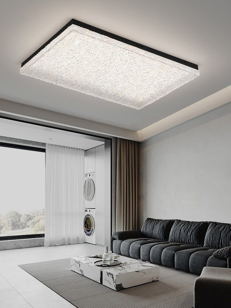 Cevineth lámpara de techo moderna minimalista de resina