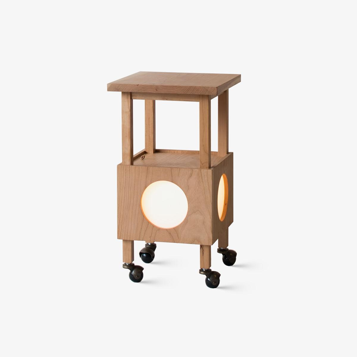 Selalira lámpara de mesa Cubby móvil