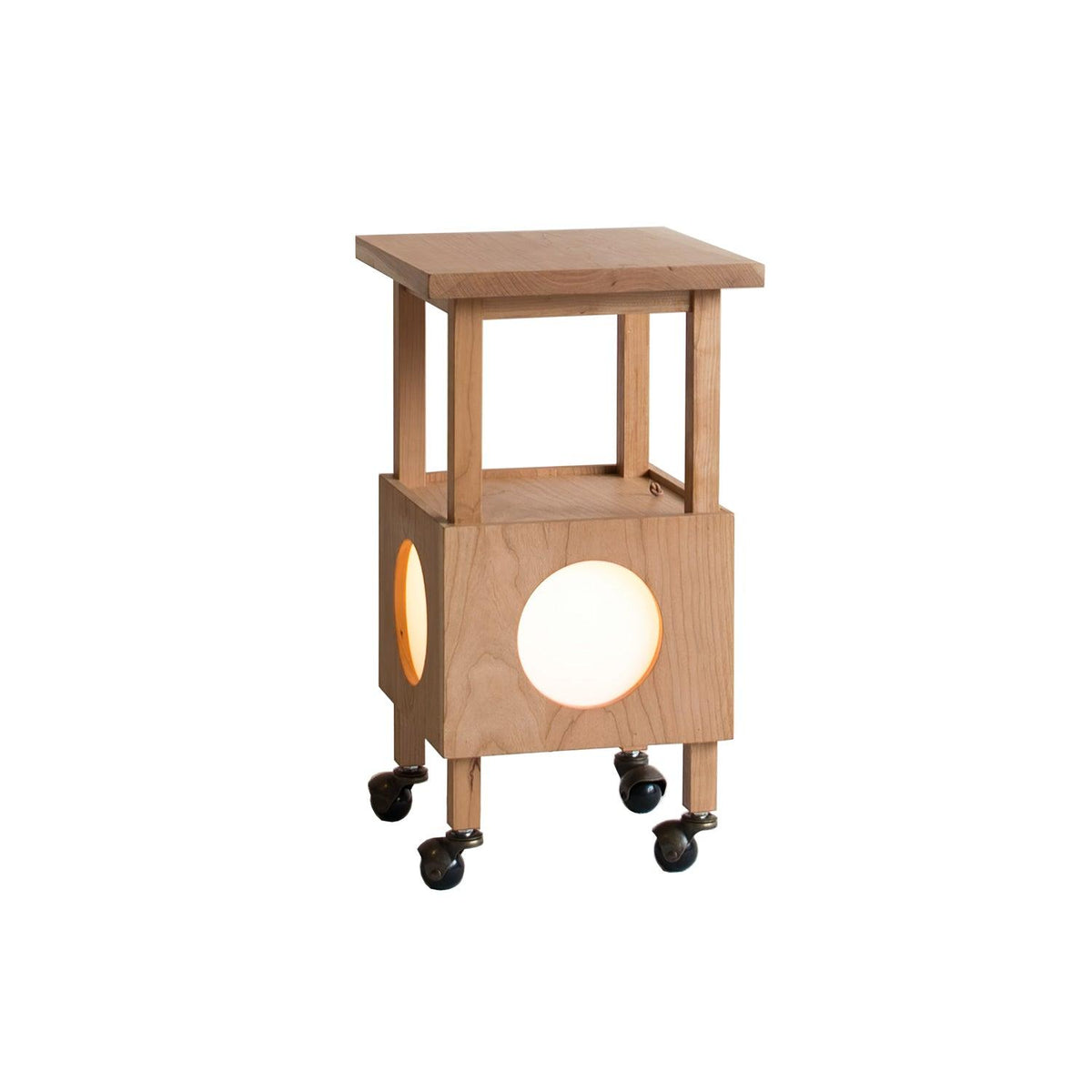 Selalira lámpara de mesa Cubby móvil