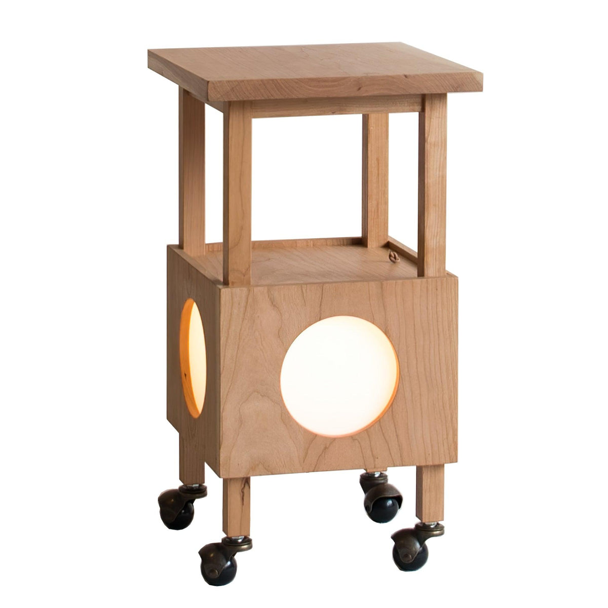 Selalira lámpara de mesa Cubby móvil