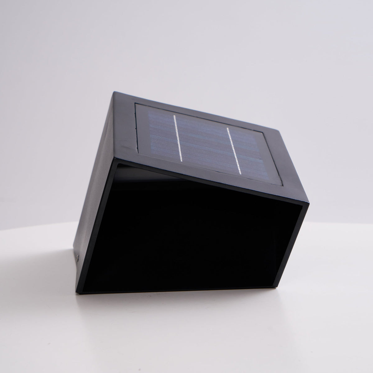 Evsore luminaria exterior cubo jardín solar único