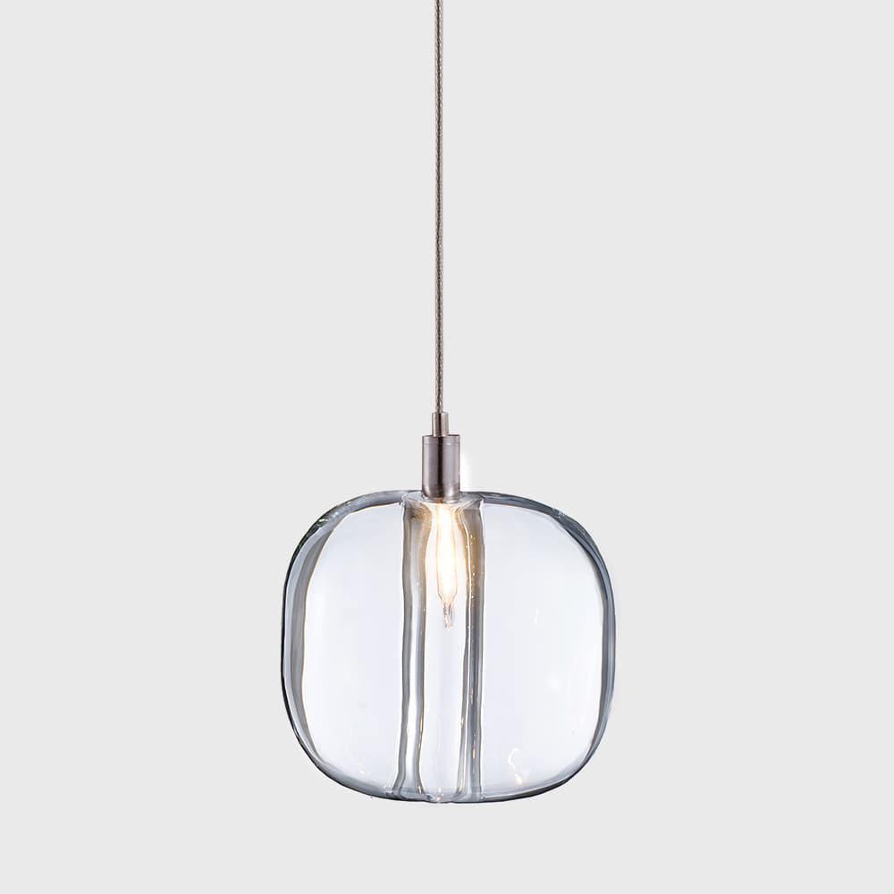 Glowcube lámpara de araña moderna de cristal