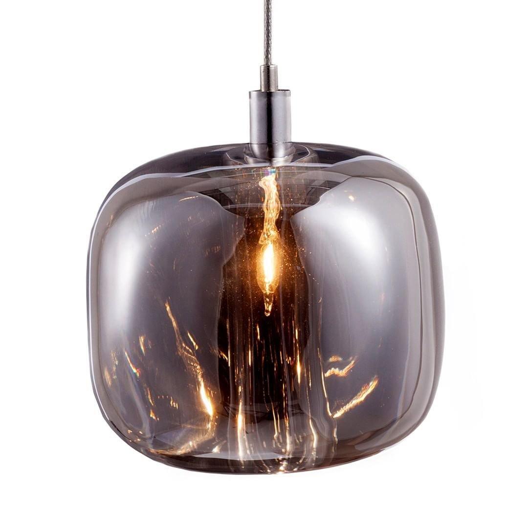 Glowcube lámpara de araña moderna de cristal