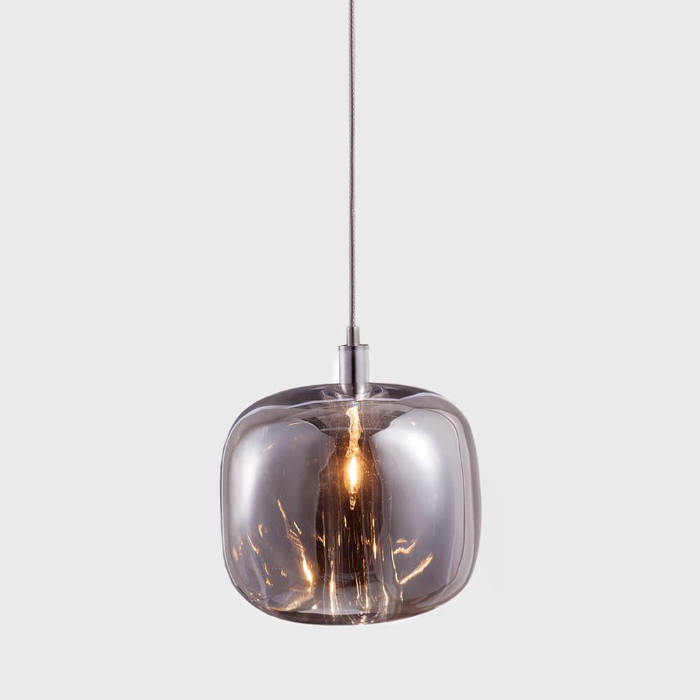 Glowcube lámpara de araña moderna de cristal