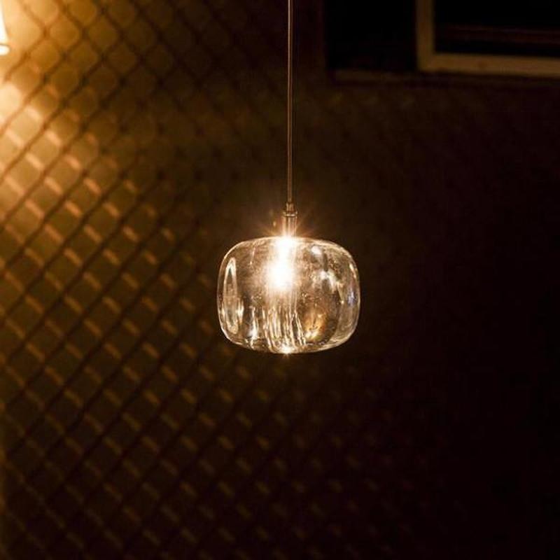 Glowcube lámpara de araña moderna de cristal