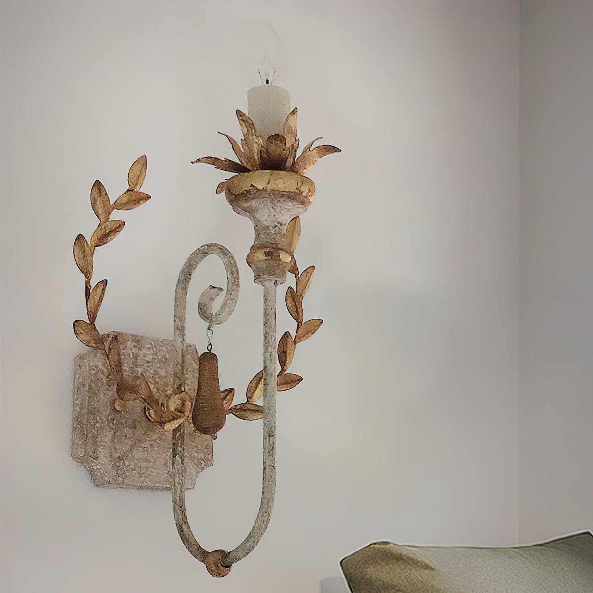 Aplique de pared de madera Opal