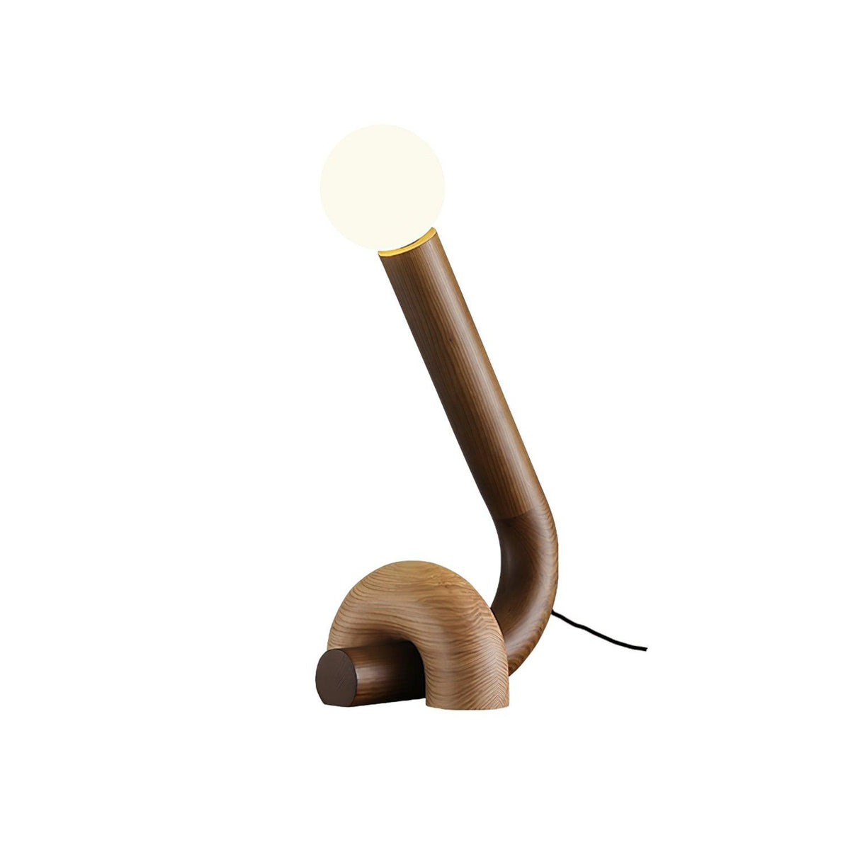 Arcus lámpara de mesa de madera