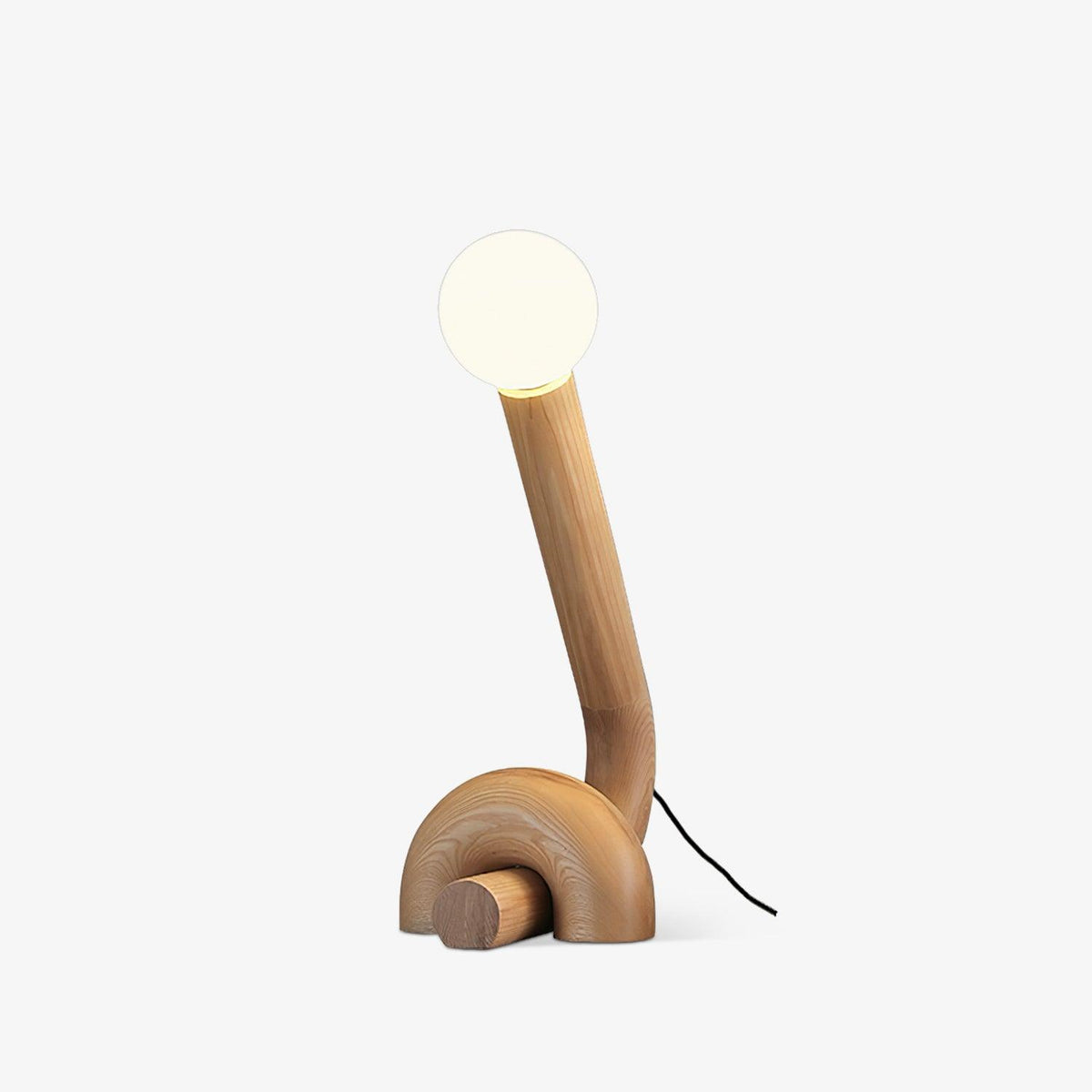 Arcus lámpara de mesa de madera