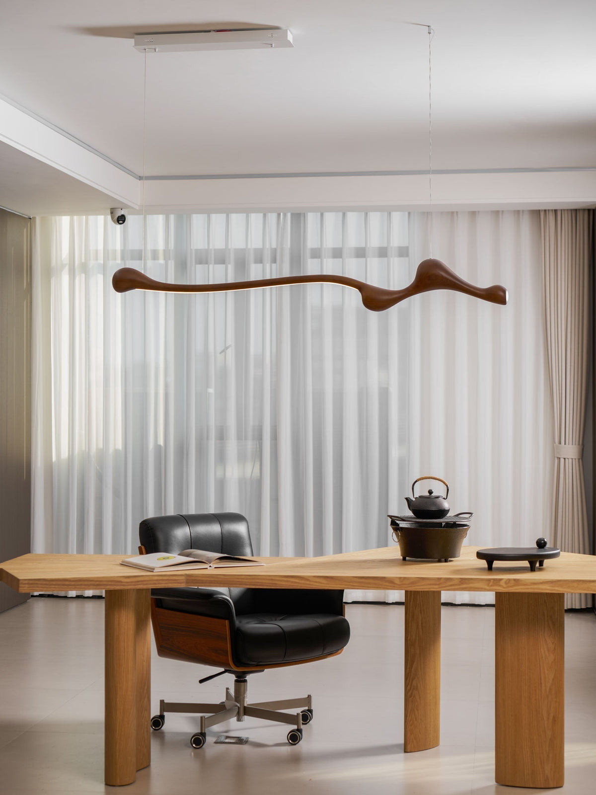 Alenor madera lámpara colgante