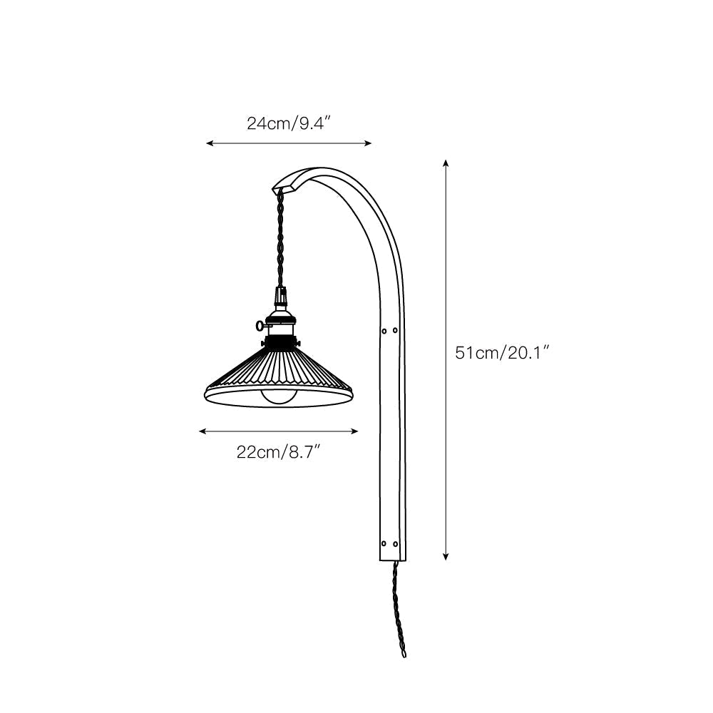 Norstone aplique de pared
