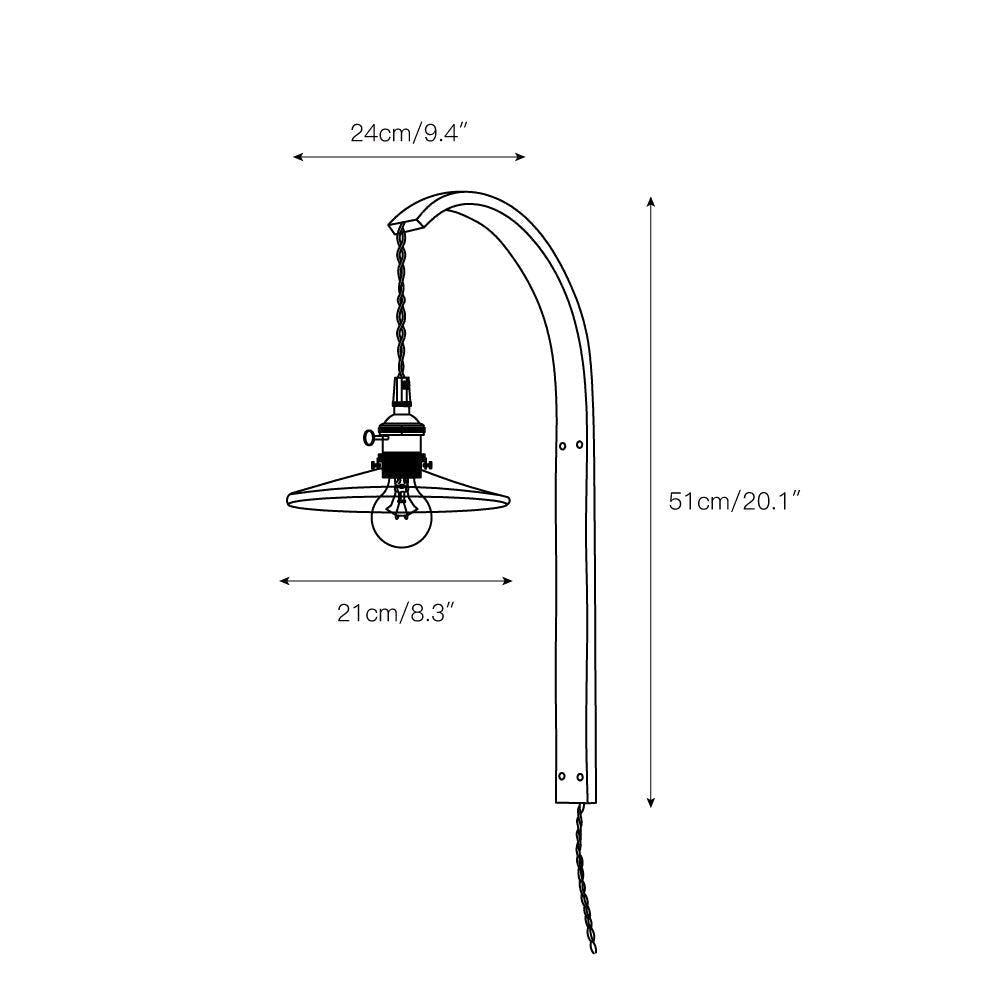 Norstone aplique de pared