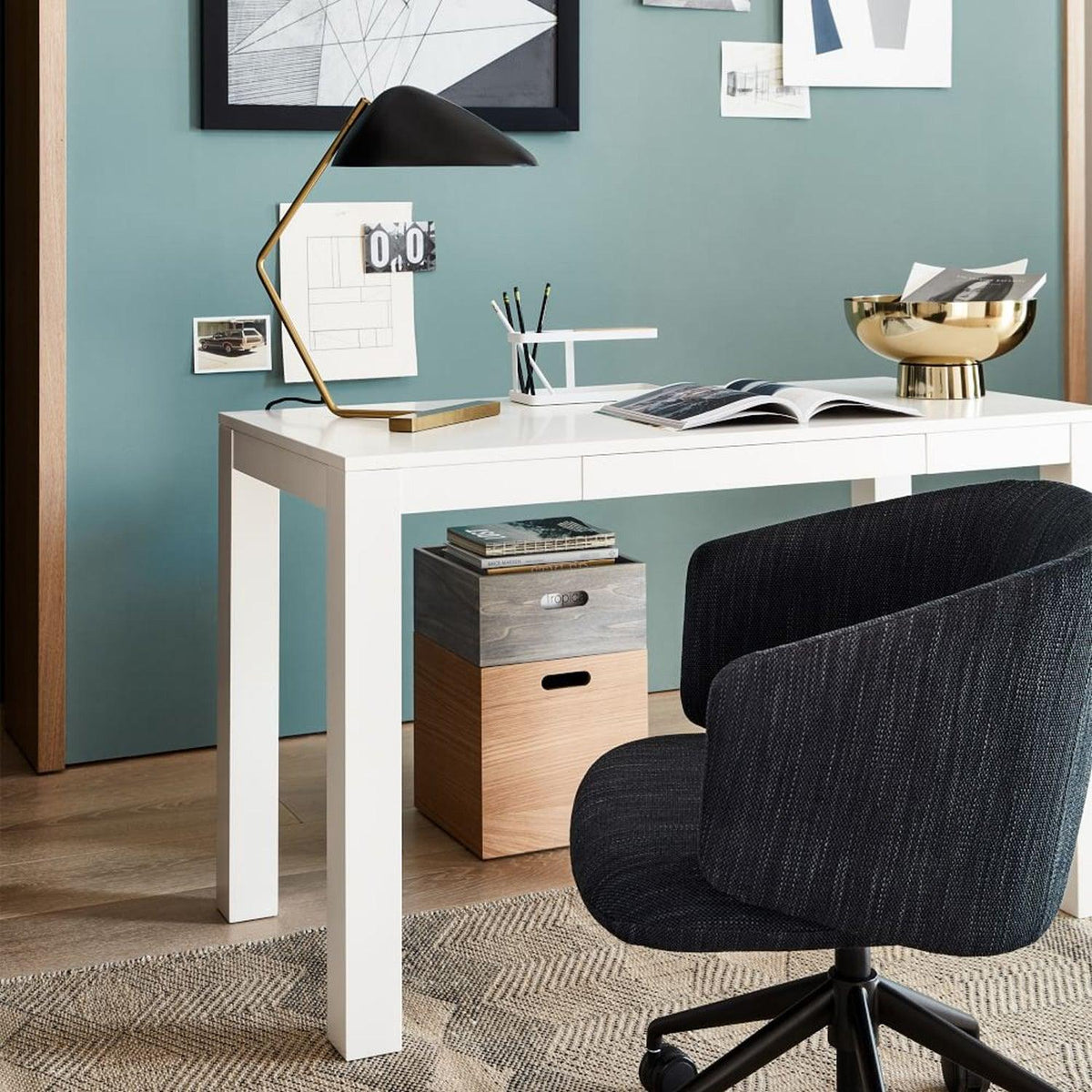 Velaice lámpara de mesa Mid-Century