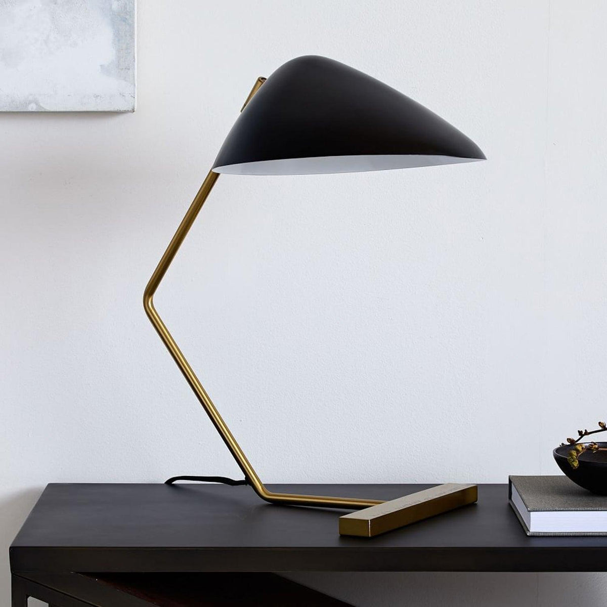 Velaice lámpara de mesa Mid-Century