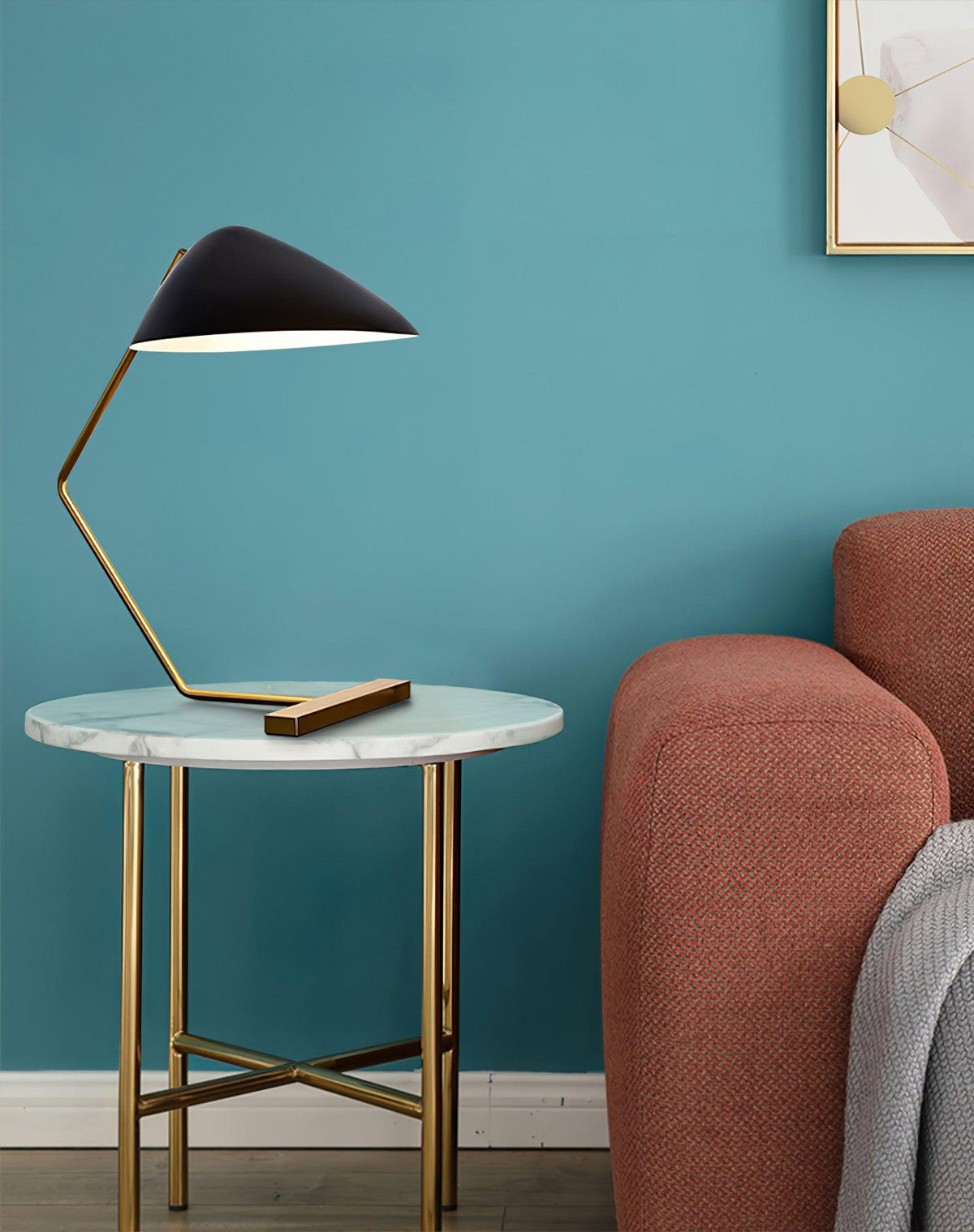 Velaice lámpara de mesa Mid-Century