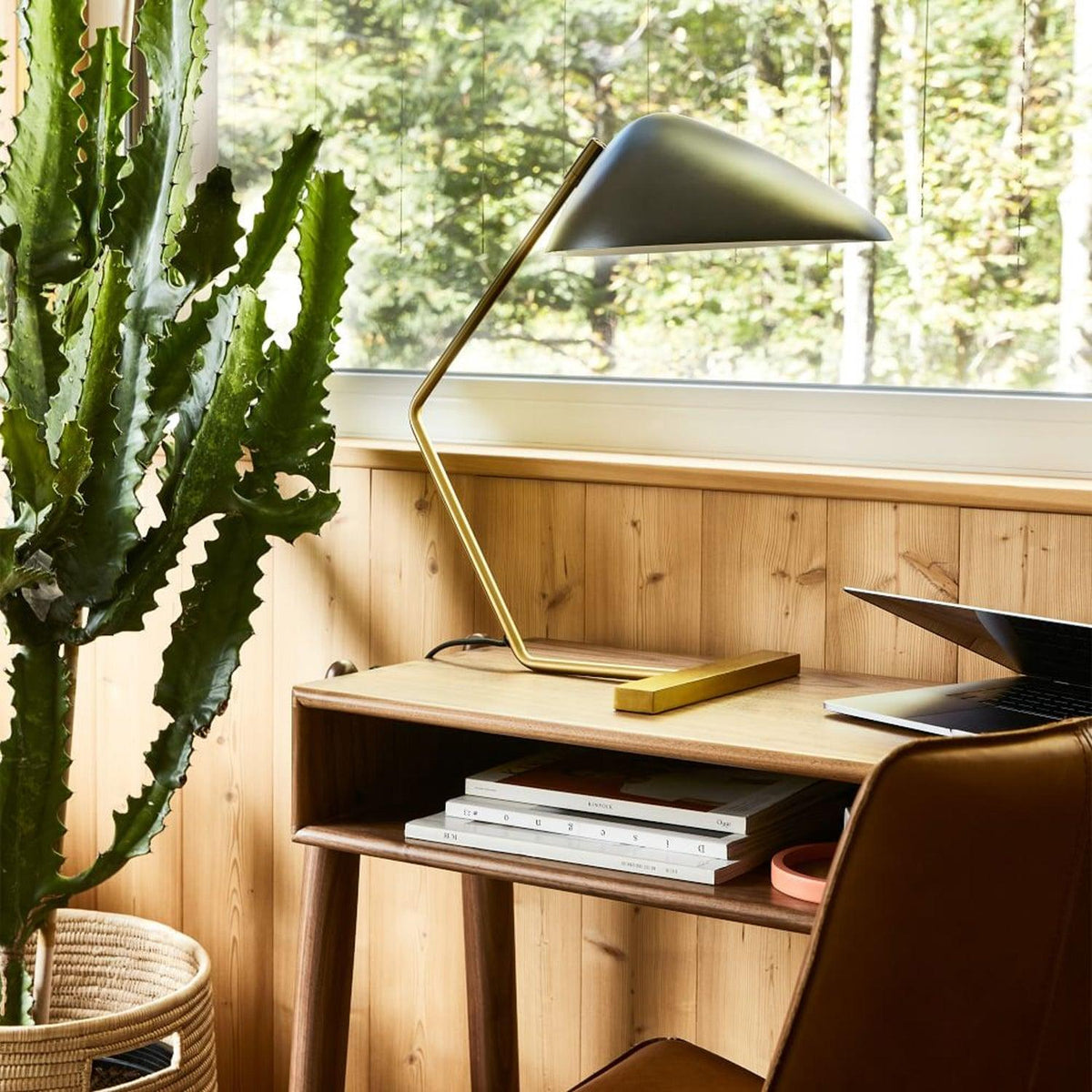Velaice lámpara de mesa Mid-Century