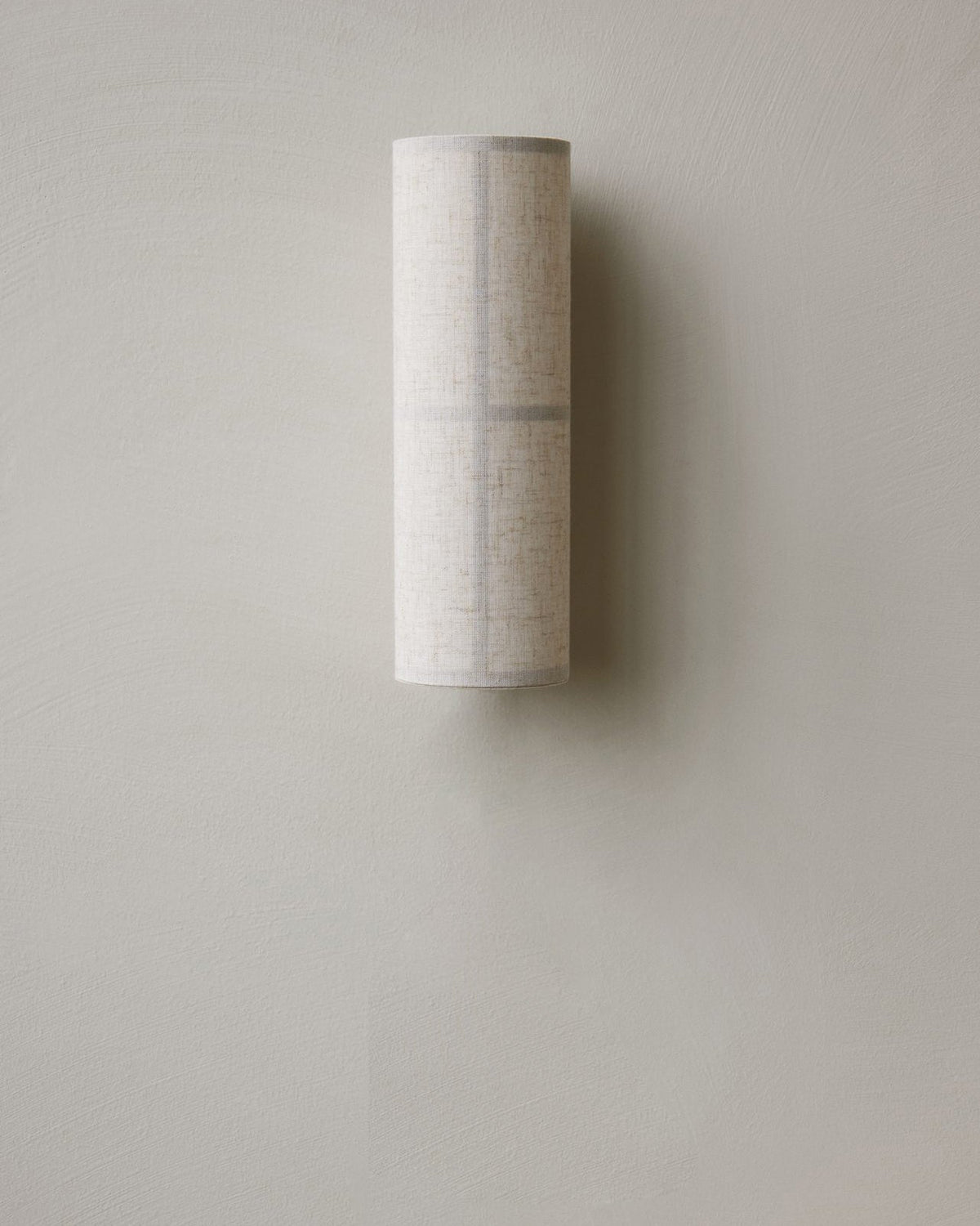 Mirinella aplique de pared cilindro tela brillo suave