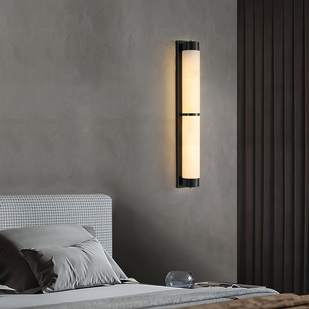 Albelise aplique de pared minimalista en alabastro