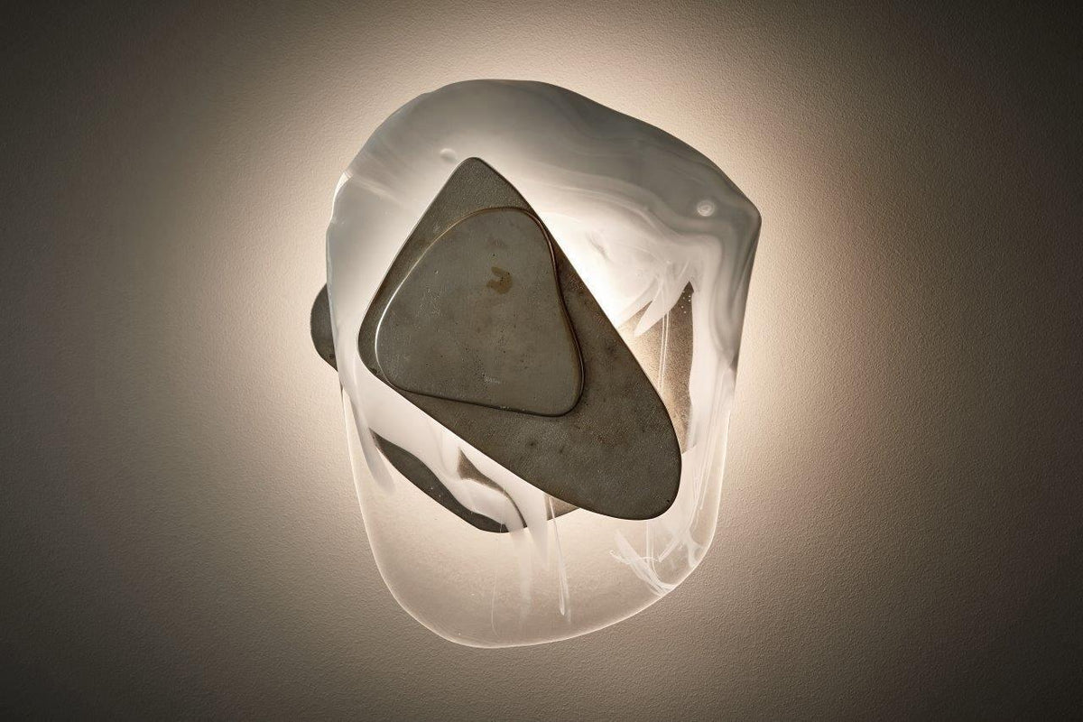 Gana aplique de pared de vidrio nórdico premium art