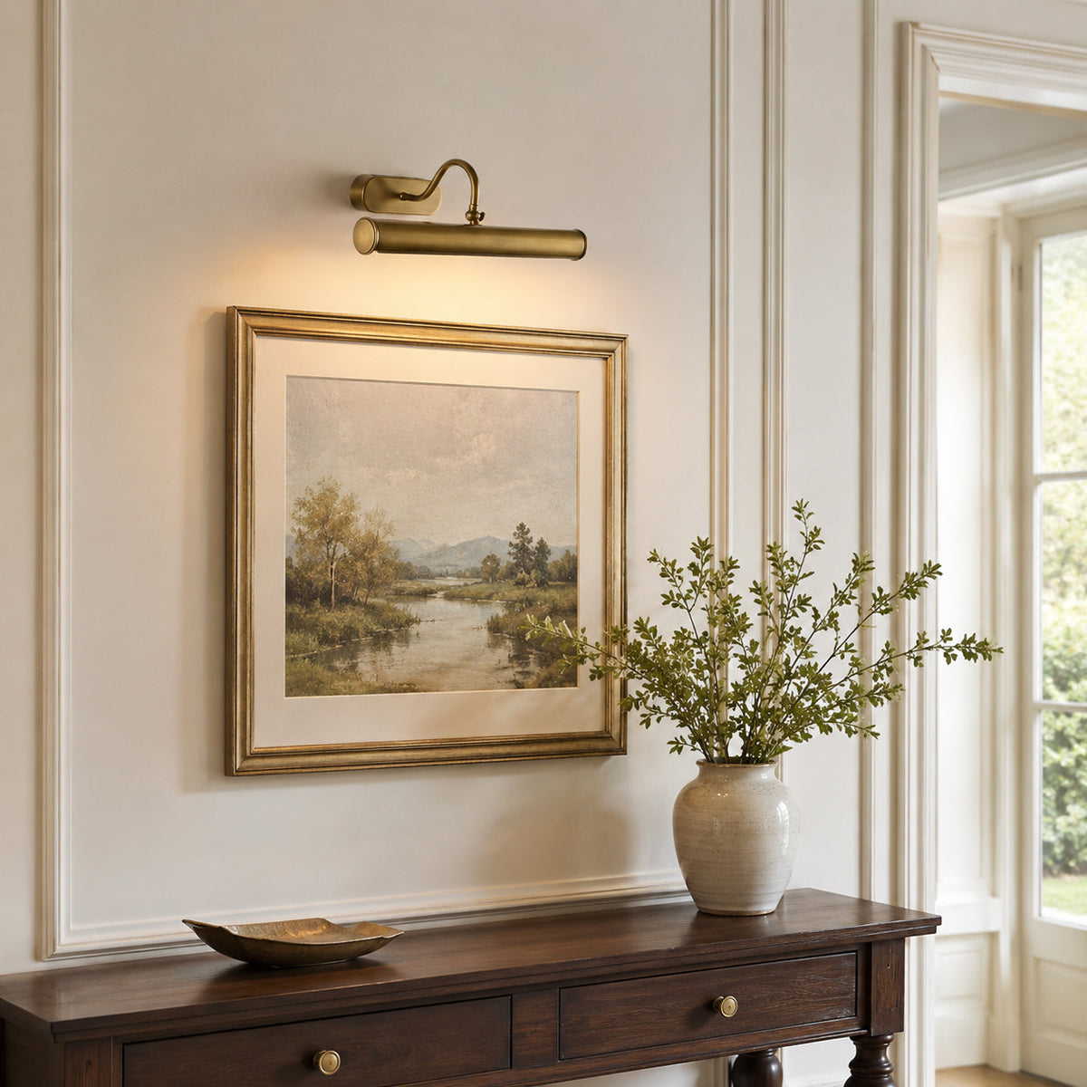 Ainsworth aplique de pared de latón