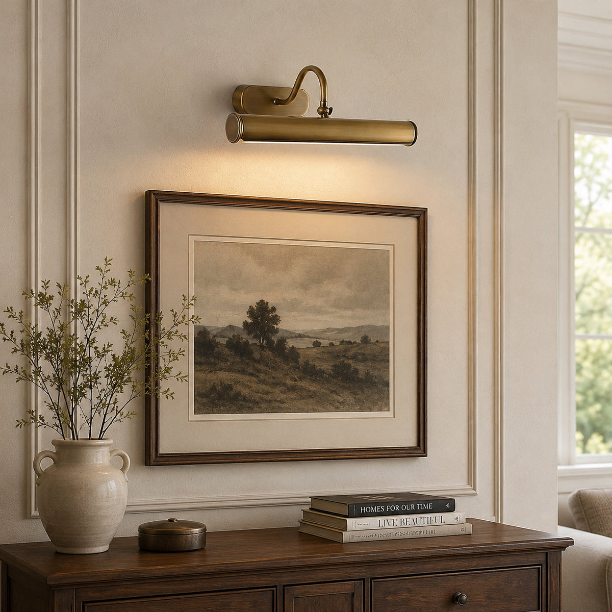 Ainsworth aplique de pared de latón