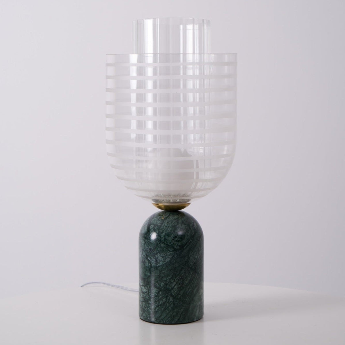 Selisette lámpara de mesa elegante de mármol