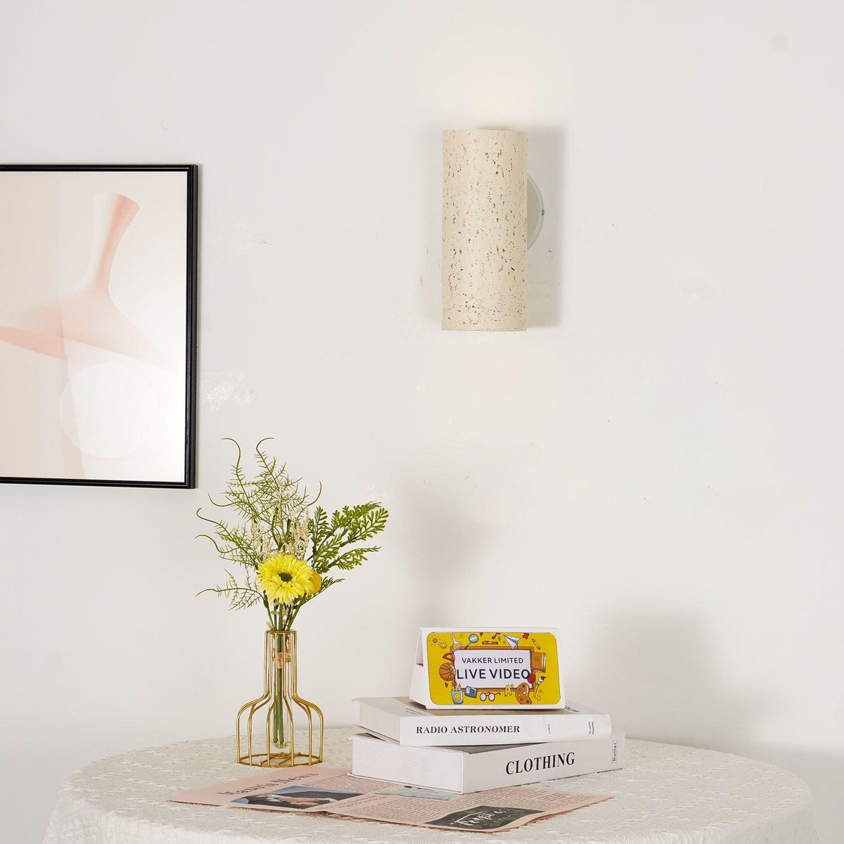 Dalem aplique de pared industrial