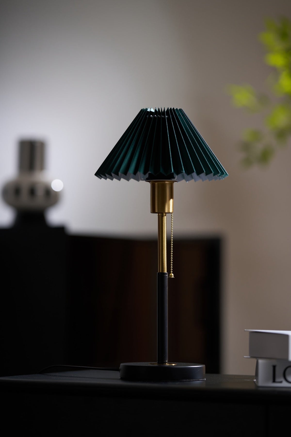 Mevzo lámpara de mesa minimalista de cerámica