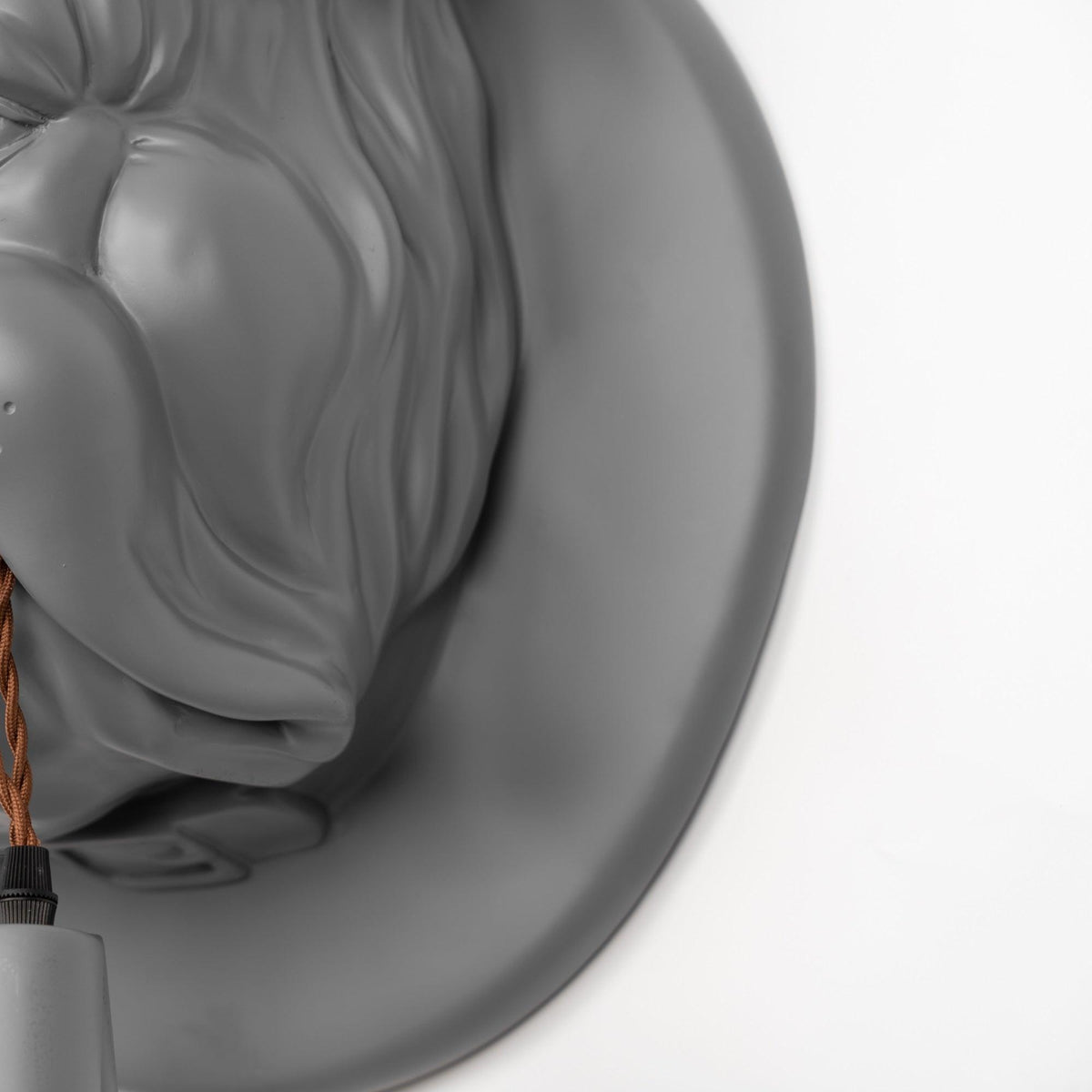 Umeri aplique de pared bulldog escultura caprichoso