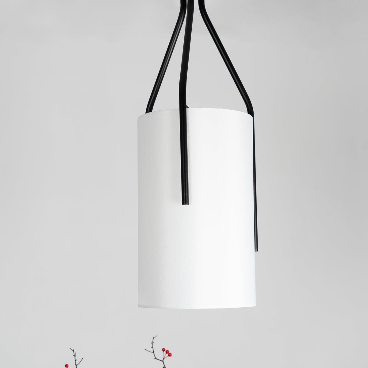 Cex lámpara de araña LED 3-luces latón moderna