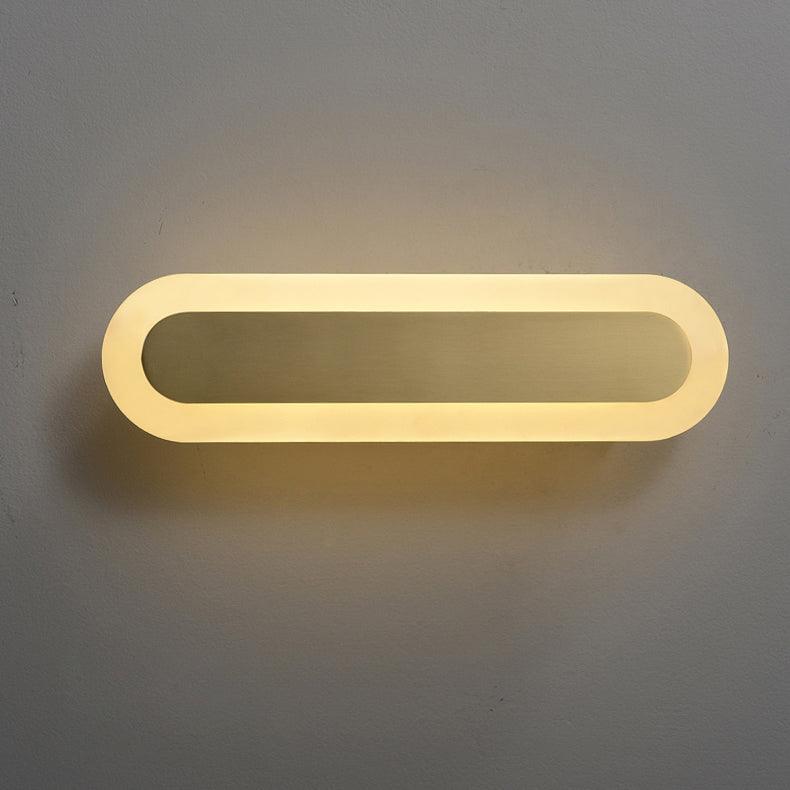 Solanelle aplique de pared moderno minimalista de latón