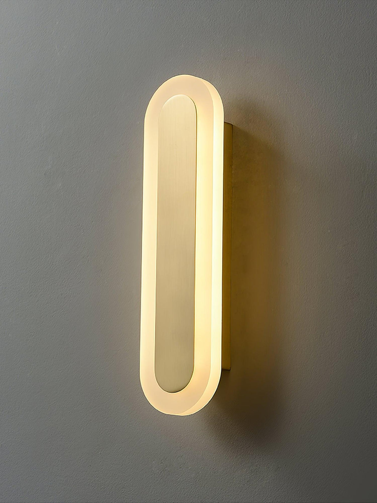 Solanelle aplique de pared moderno minimalista de latón