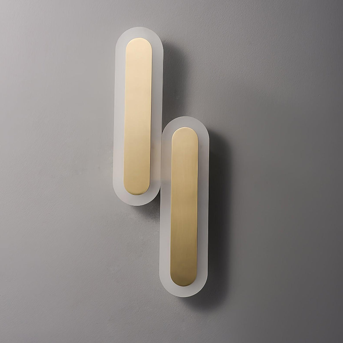 Solanelle aplique de pared moderno minimalista de latón