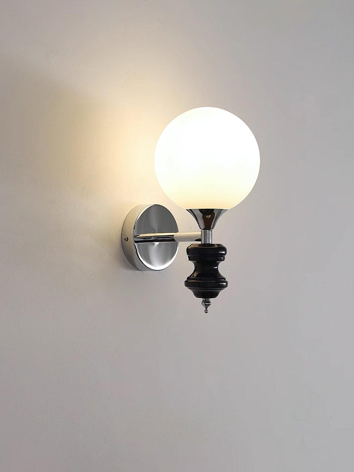 Sune aplique de pared de vidrio vintage