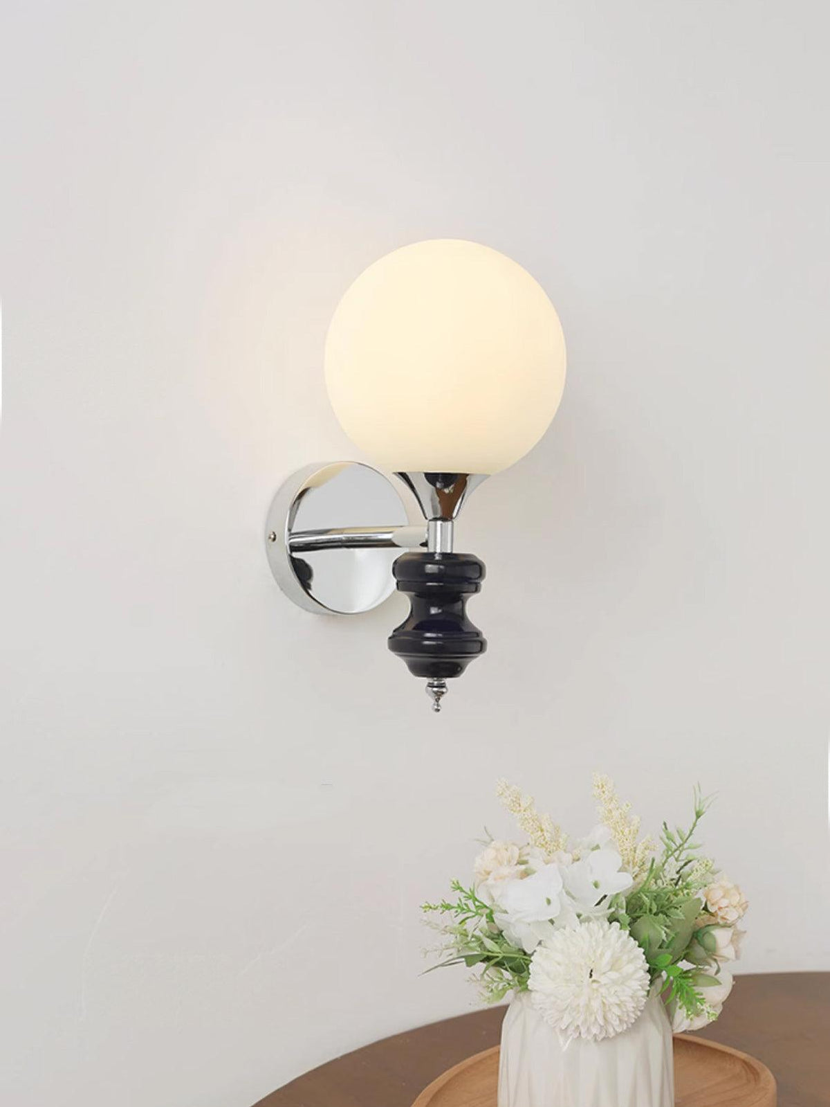 Sune aplique de pared de vidrio vintage